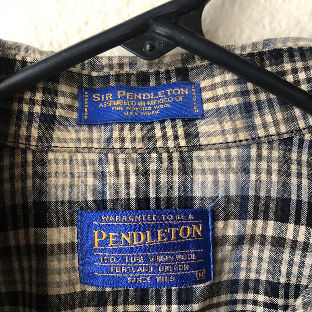 Pendleton Sir Pendleton 100% Fine Worsted Wool Bu… - image 3